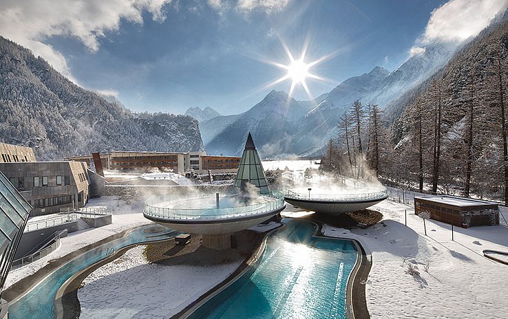 Thermal Spa Pleasures in the middle of Winter.